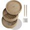 10-inch bamboo steamer